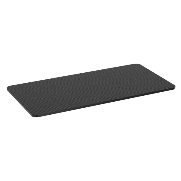 Tablero p/ Escritorio Motorizado Color Fibra de Carbono Negro (1200mm x 600mm)