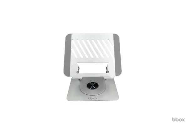 Soporte NOTEBOOK de Escritorio L29 Rotacion 360° hasta 17" Silver