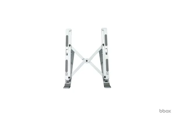 Soporte NOTEBOOK de Escritorio X12 Plegable de Aluminio - Silver