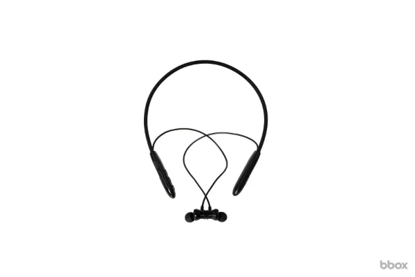 Auriculares Inalambricos EAR BOX NECK Running Neckband Negro