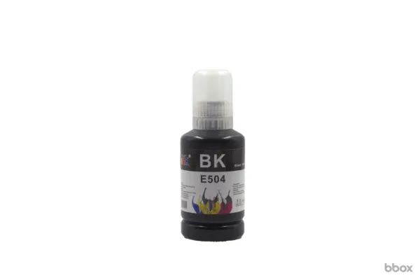 Cart. de Tinta Tanque p/ EPSON ecotank T504 - BBOX - (140ml) - (T504120-AL) - Negro