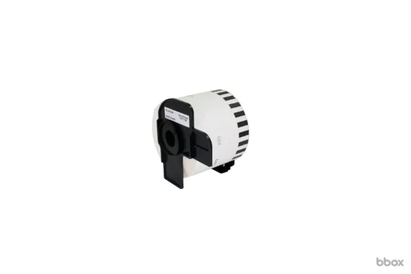 Cinta Continua Negro/Blanco p/Brother DK-2205 62mm x 30,48m