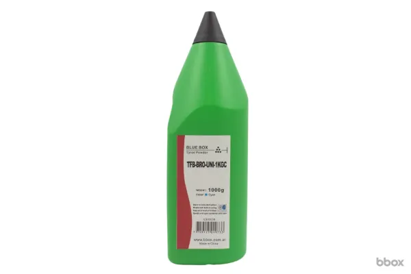 CARGA TONER p/ BROTHER Color UNIV - TN221 TN225 TN315 TN319 TN326 TN419, (Cyan) - 1Kg