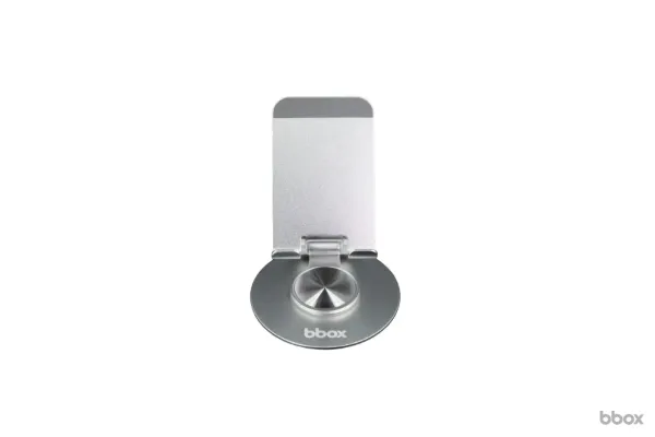Soporte MOVIL de Escritorio A217 con Rot. 360° Aluminio Silver