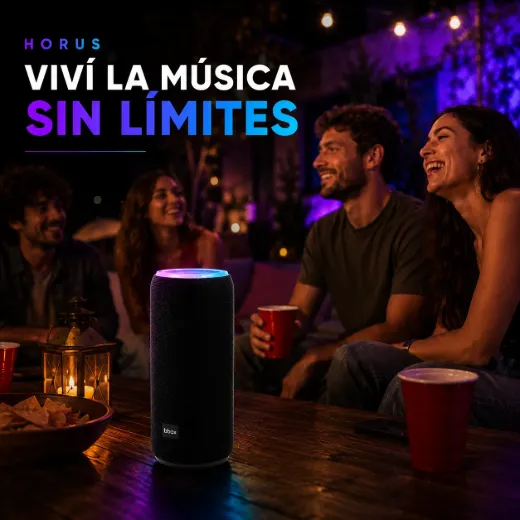 Parlante Bluetooth HORUS