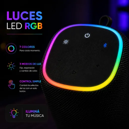 Parlante Bluetooth HORUS