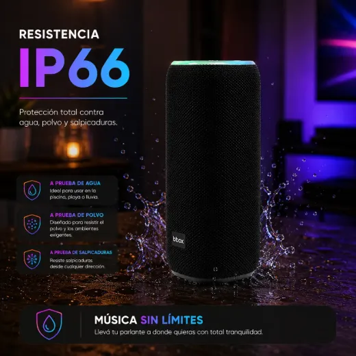 Parlante Bluetooth HORUS