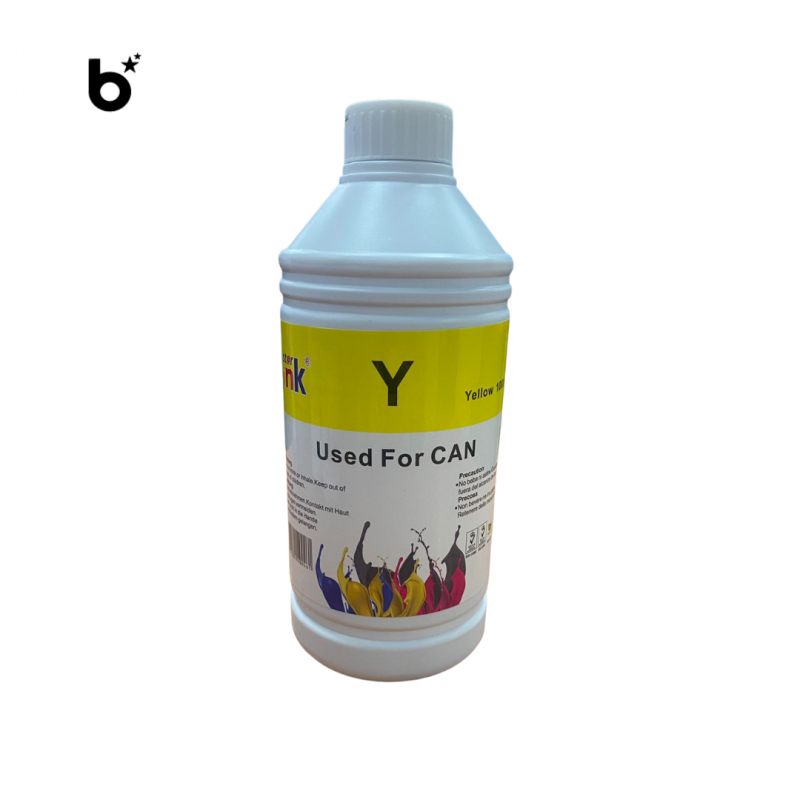 Tinta Compatible Star Ink P/ Canon Pixma G1100, G2100, G3100 - (1000 Ml) - Yellow