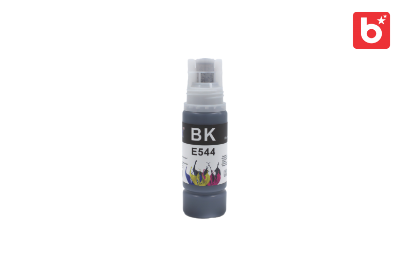 Cart. De Tinta Tanque P/ Epson Ecotank T544 - Bbox - (70Ml) - (T544120) - Negro