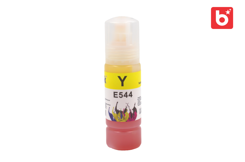Cart. De Tinta Tanque P/ Epson Ecotank T544 - Bbox - (70Ml) - (T544420) - Amarillo