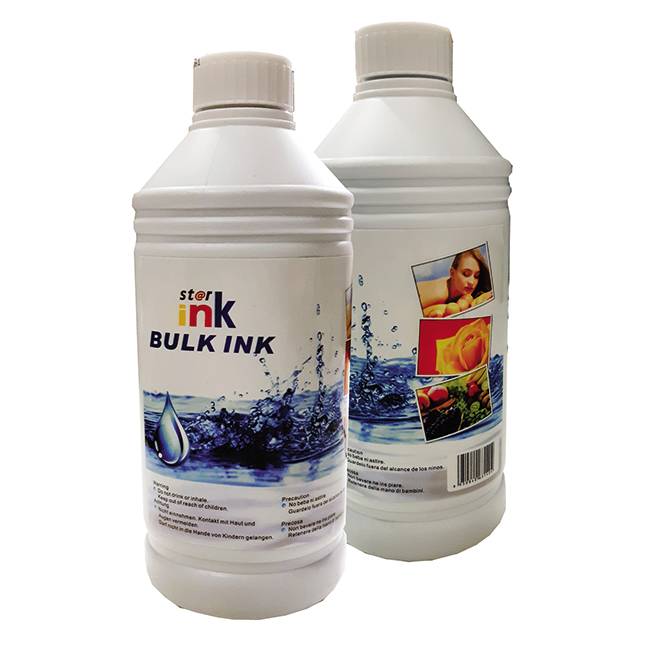 Tinta Premium Compatible Star Ink - Dye Para Sistemas Continuos Y Cartuchos Epson - 1000ml - Amarillo