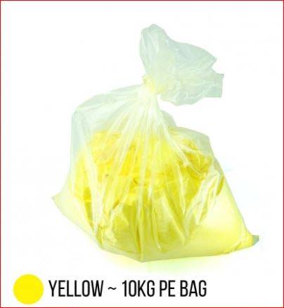 Bag Toner Compatible P/ Hp Color Chemical  - Amarillo - Bag X 10 X Kg