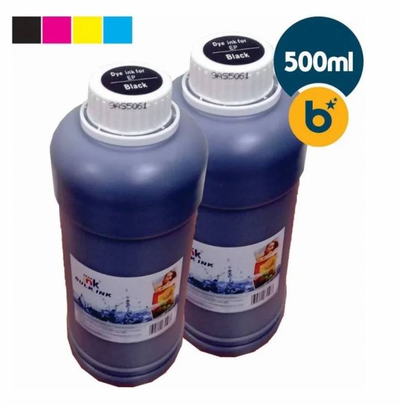 Tinta Premium Compatible Star Ink - Dye Para Sistemas Continuos Y Cartuchos Hp Series - (250ml) - Cyan