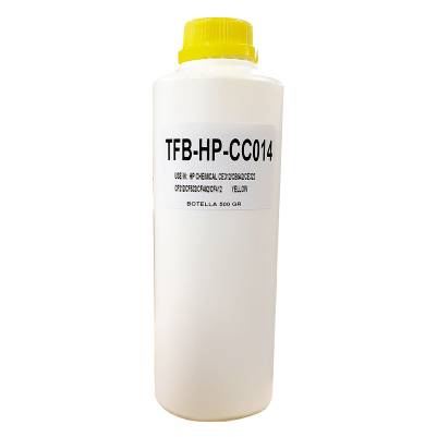 Carga Toner Compatible P/ Hp Color Chemical - Amarillo - (botella X 500 Gr)