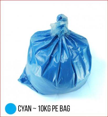 Bag Toner Compatible P/ Hp Color Chemical  - Cyan - Bag X 10 X Kg